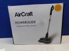 1 BOXED AIRCRAFT POWERGLIDE CORDLESS HARD FLOOR CLEANER & POLISHER RRP Â£199