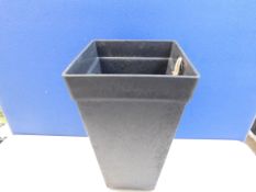 1 VITAE 19.6" (50CM) SONATA SLATE EFFECT PLANTER RRP Â£19