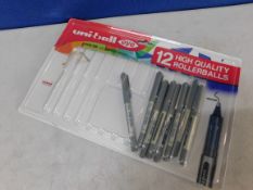 1 PACK OF UNI-BALL LIQUID INK PENS RRP Â£12.99