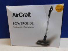 1 BOXED AIRCRAFT POWERGLIDE CORDLESS HARD FLOOR CLEANER & POLISHER RRP Â£199