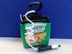 1 ROUND UP FAST ACTION PUMP 'N GO PRESSURE SPRAYER WEED KILLER 5L RRP Â£29.99