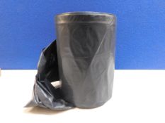 1 LARGE ROLL OF BLACK KITCHEN BIN BAGS RRP Â£19.99