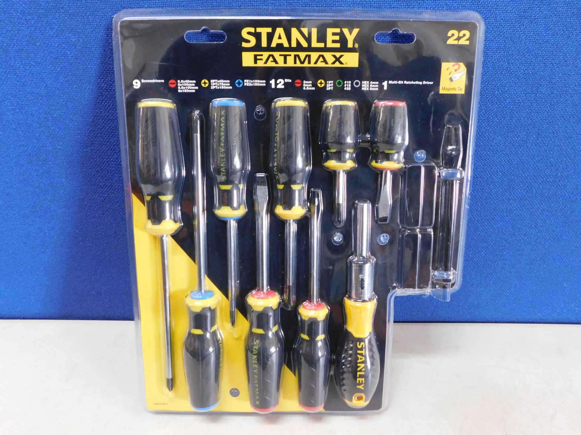 1 PACKED STANLEY FATMAX SCREWDRIVER SET RRP Â£29