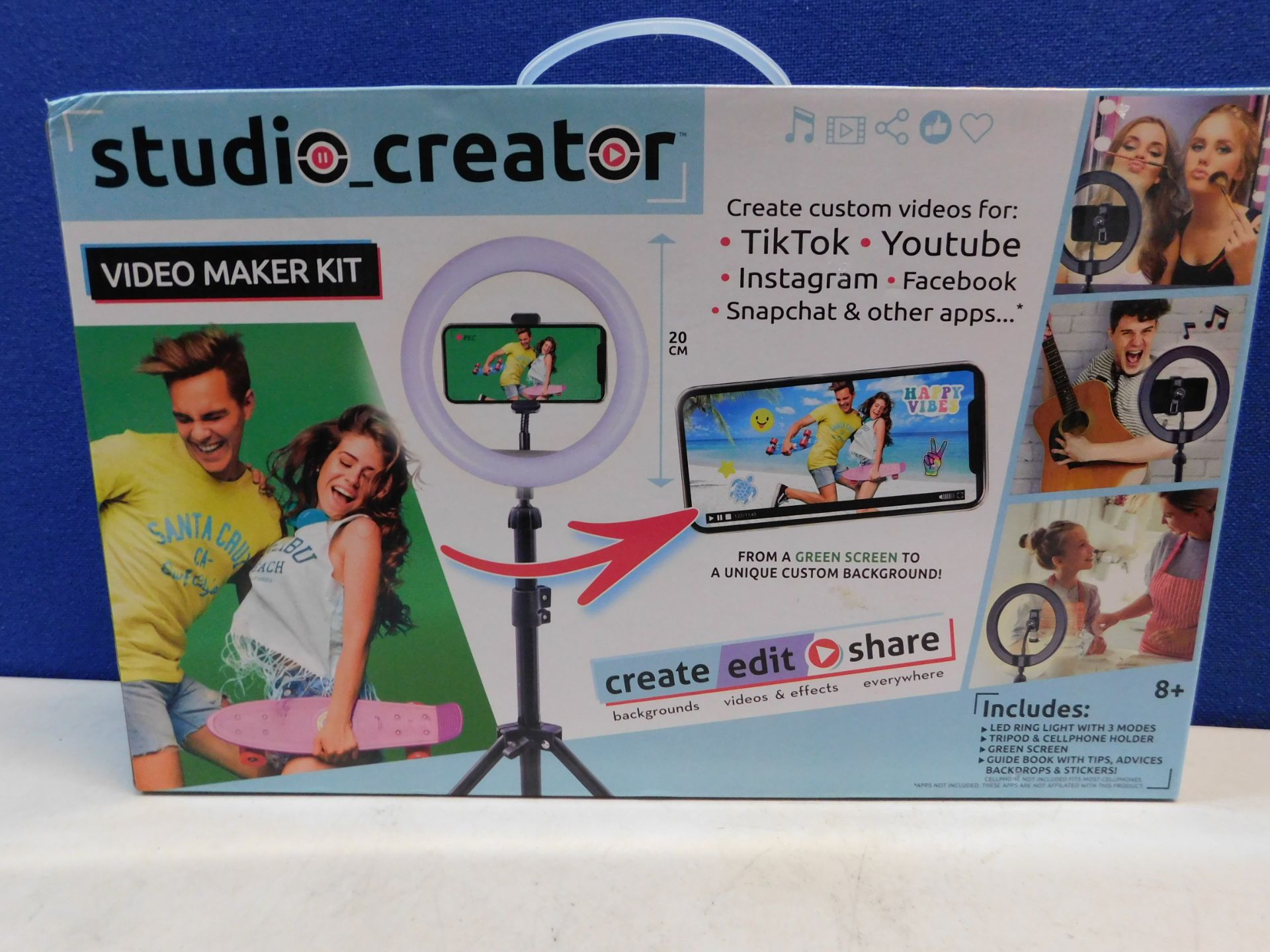 1 BOXED STUDIO CREATOR VIDEO MAKER RRP Â£29