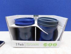 1 SET OF 2 REDUCE INSULATED TO-GO FOOD BOWLS RRP Â£29.99