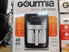 1 BOXED GOURMIA 6.7L DIGITAL AIR FRYER RRP Â£59