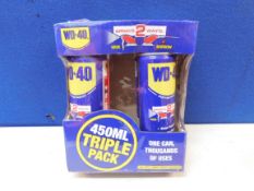 1 BOXED WD-40 450ML SPRAY CANS RRP Â£12.99