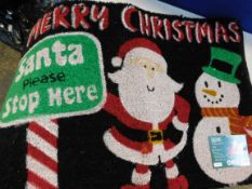 1 CHRISTMAS ENTRANCE MAT RRP Â£29