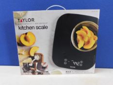 1 BOXED TAYLOR DIGITAL KITCHEN SCALE RRP Â£29.99