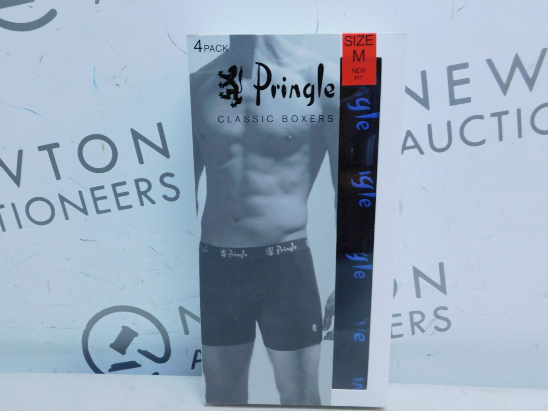 1 BOXED PRINGLE CLASSIC BOXERS 4 IN THE PACK SIZE MEDIUM RRP Â£39.99