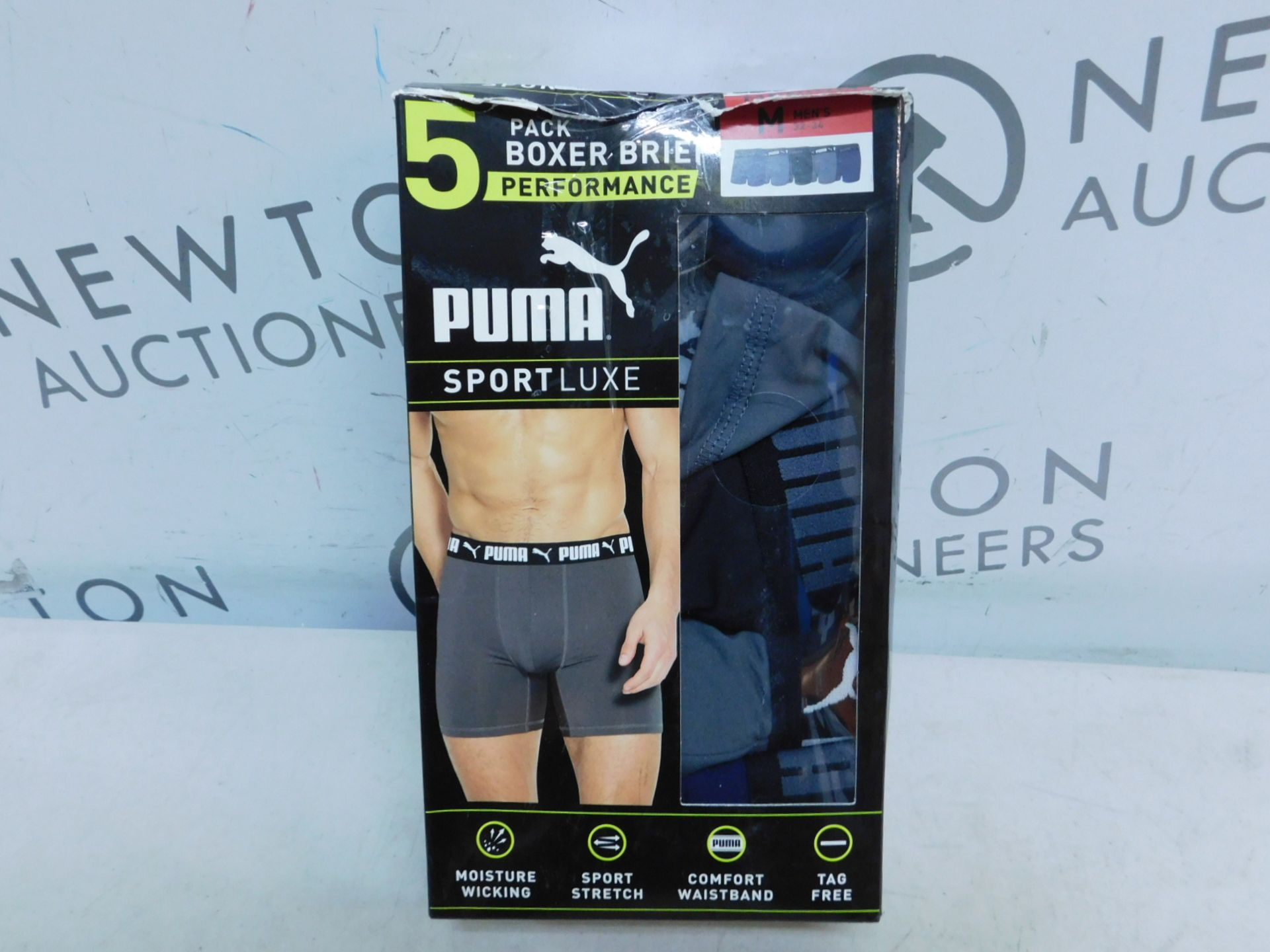 1 BOXED PUMA SPORT LUXE BOXER BREIFS RRP Â£29.99