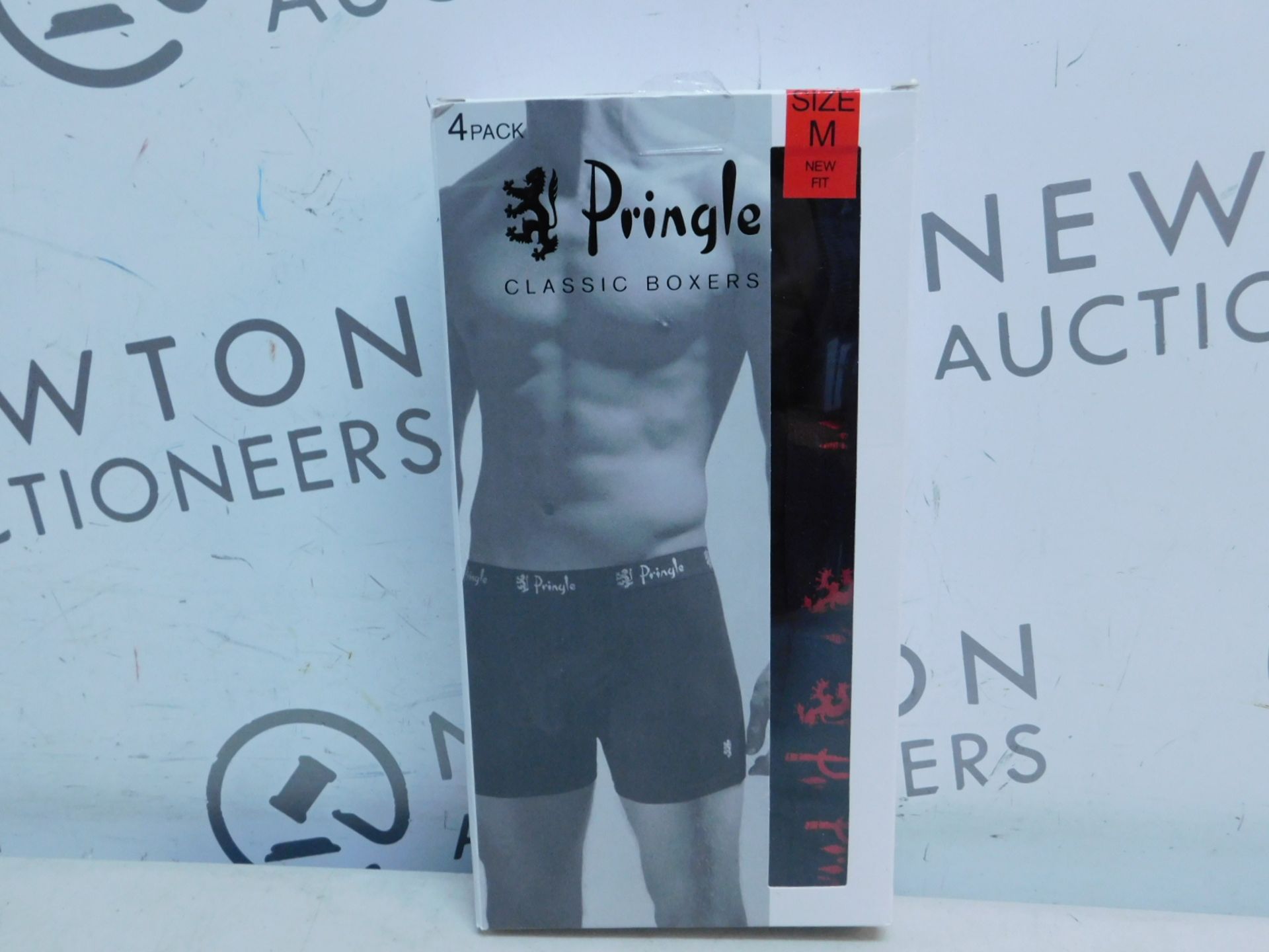 1 BOXED PRINGLE CLASSIC BOXERS 4 IN THE PACK SIZE MEDIUM RRP Â£39.99