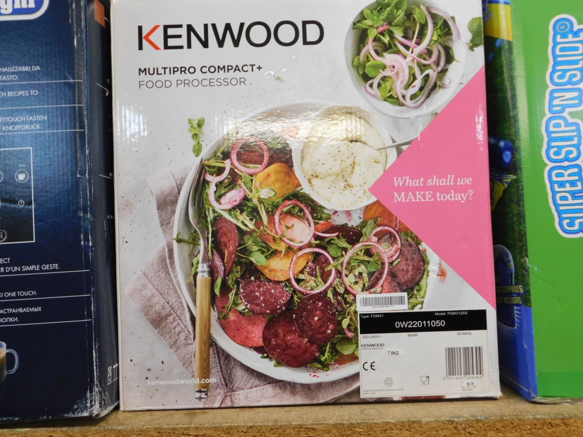 1 BOXED KENWOOD FDM312SS MULTIPRO COMPACT+ FOOD PROCESSOR Â£179