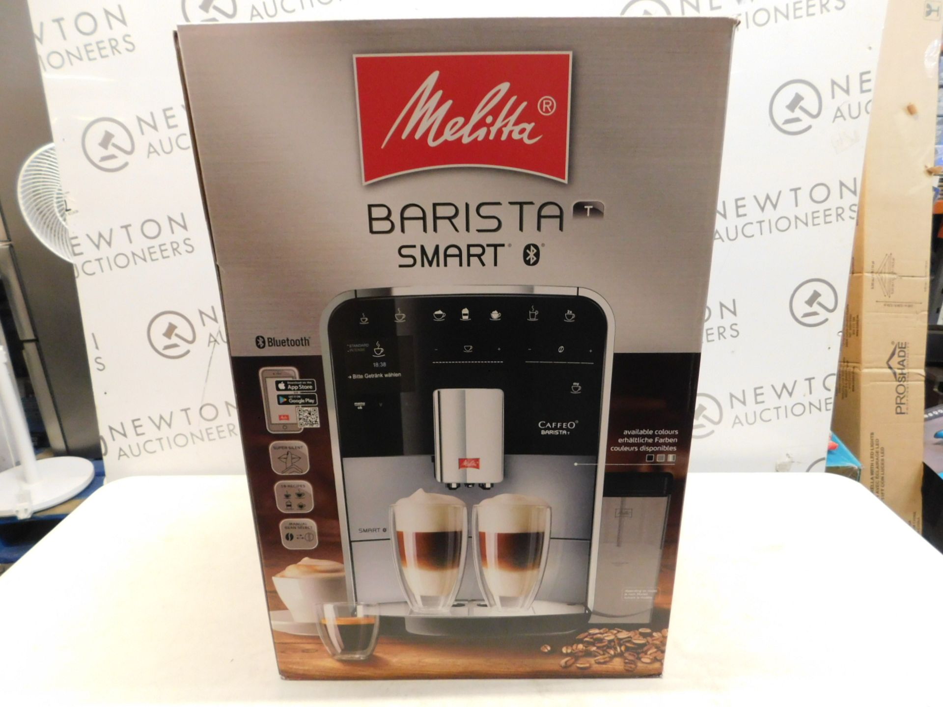 1 BOXED MELITTA F83/0-101 BARISTA T SMART SILVER BEAN TO CUP COFFEE MACHINE RRP Â£899