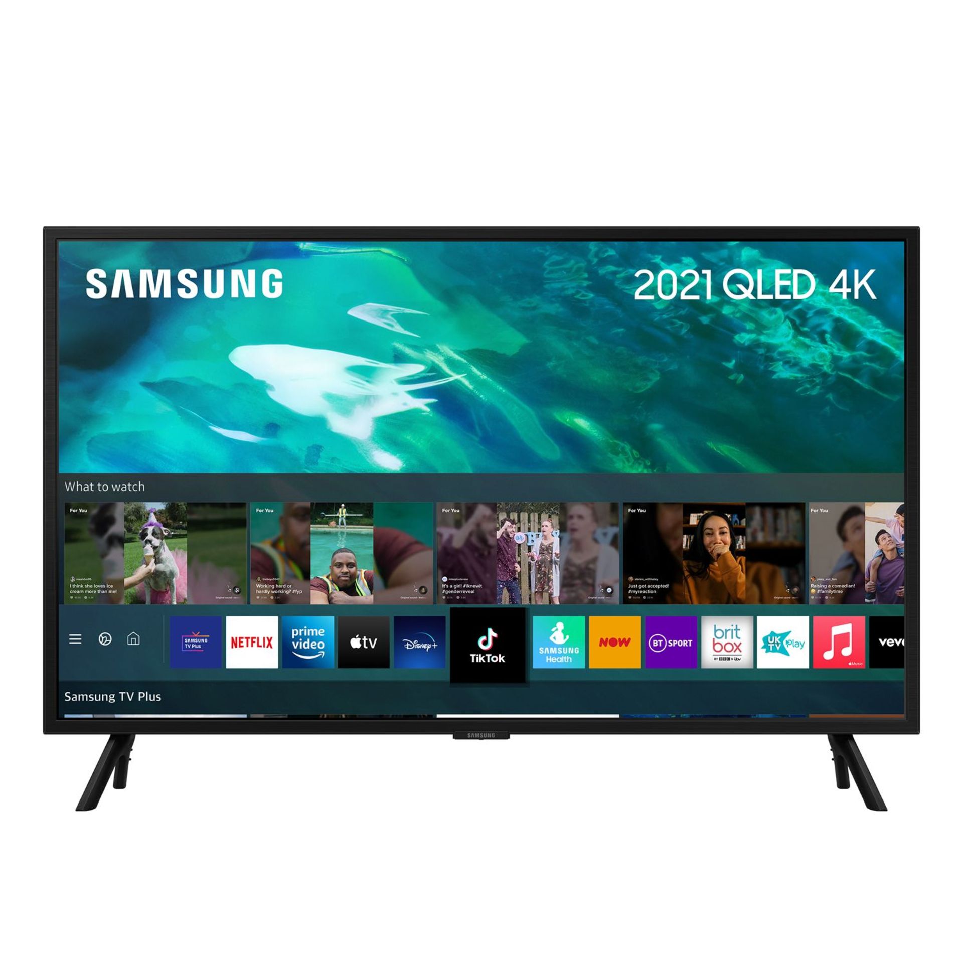 1 BOXED SAMSUNG QE32Q50A | 32 INCH HDR SMART 1080P HD QLED TV WITH STAND AND REMOTE RRP Â£499 (