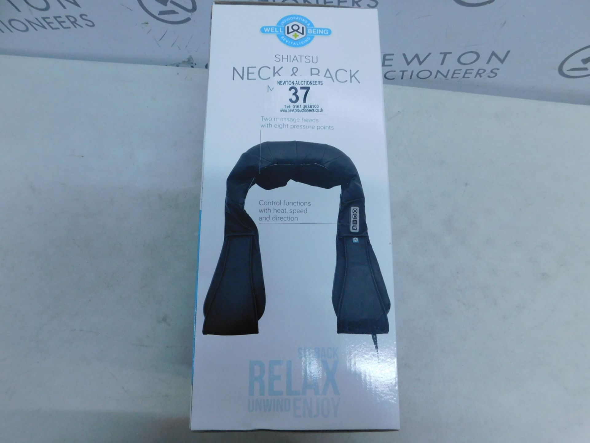 1 BOXED THE SOURCE WELLBEING SHIATSU NECK MASSAGER RRP Â£59