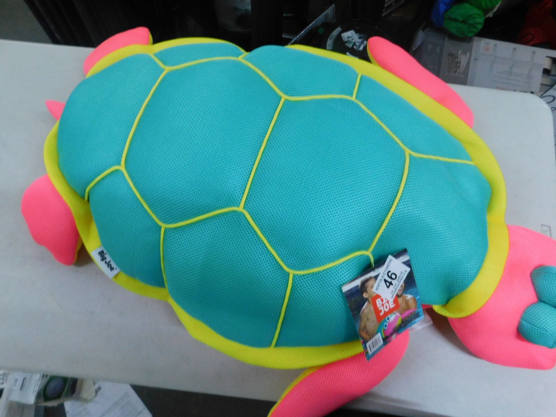 1 ZZOODLES BIG JOE TURTLE OUTDOOR POOL TOY RRP Â£24.99