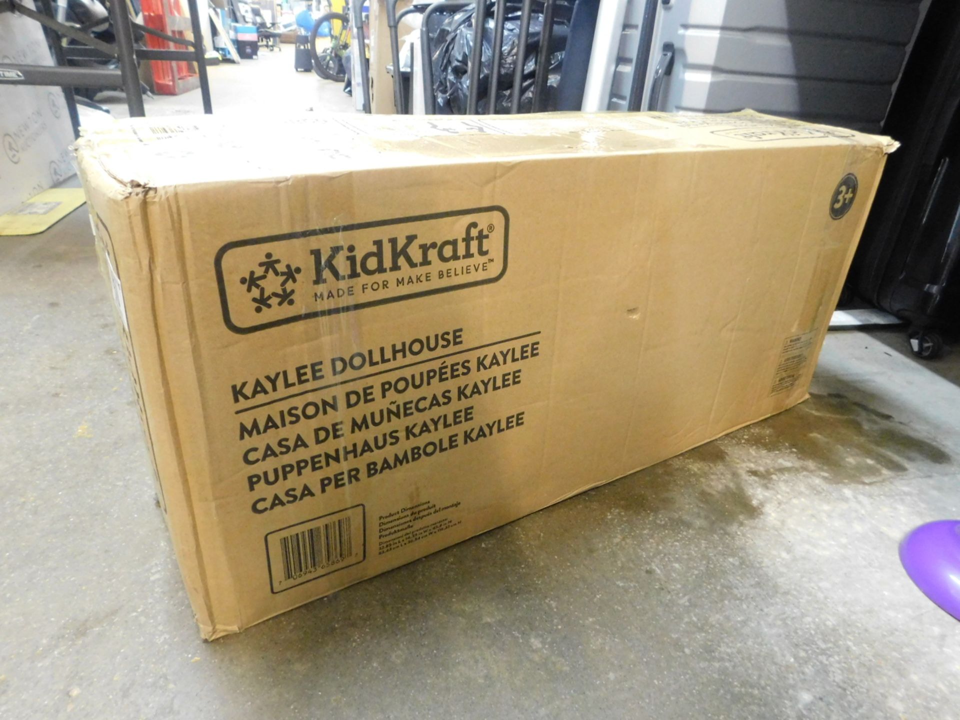 1 BOXED KIDKRAFT KAYLEE DOLLHOUSE RRP Â£99.99