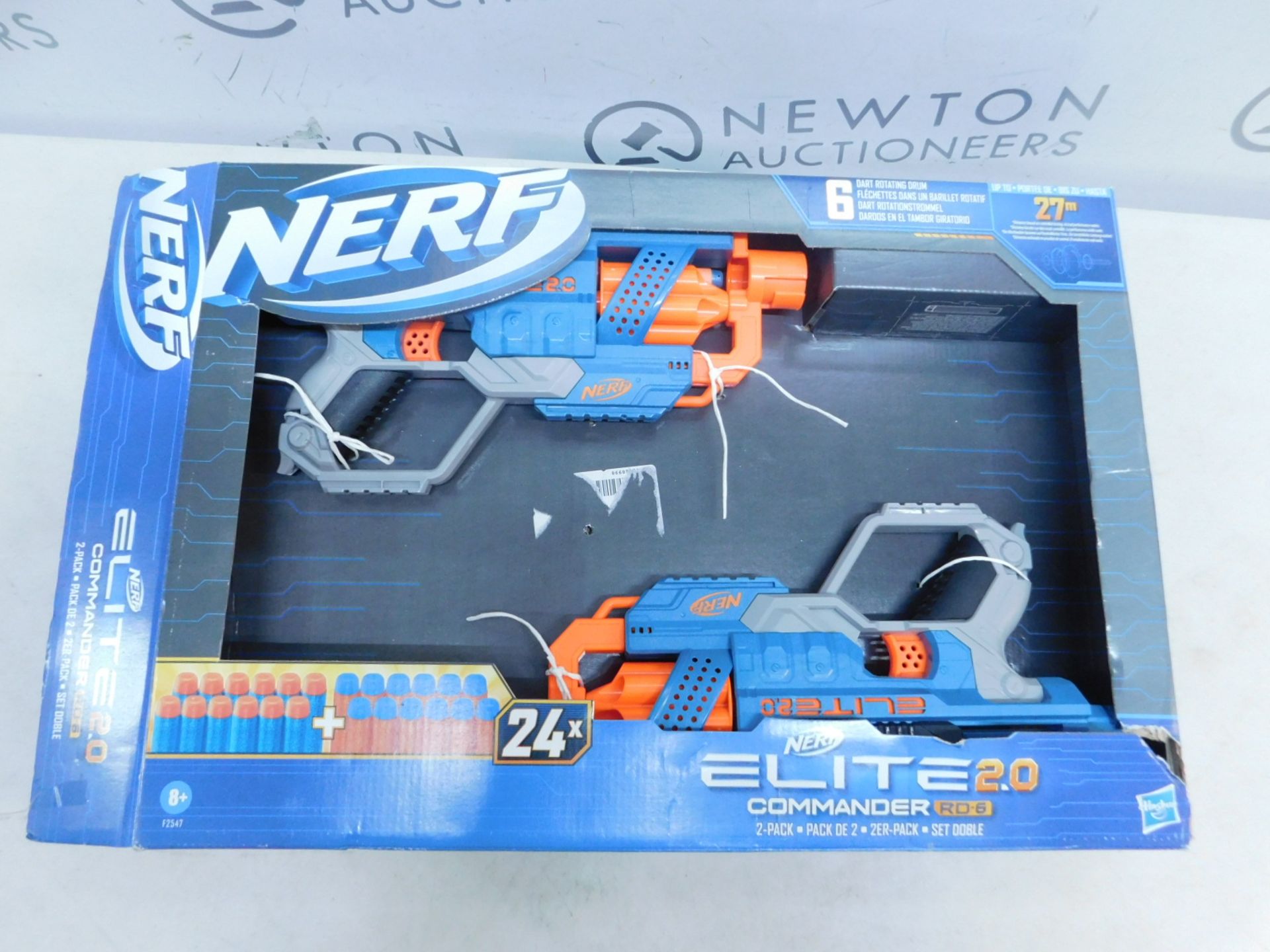 1 BOXED NERF ELITE 2.0 COMMANDER RD 6 RRP Â£19