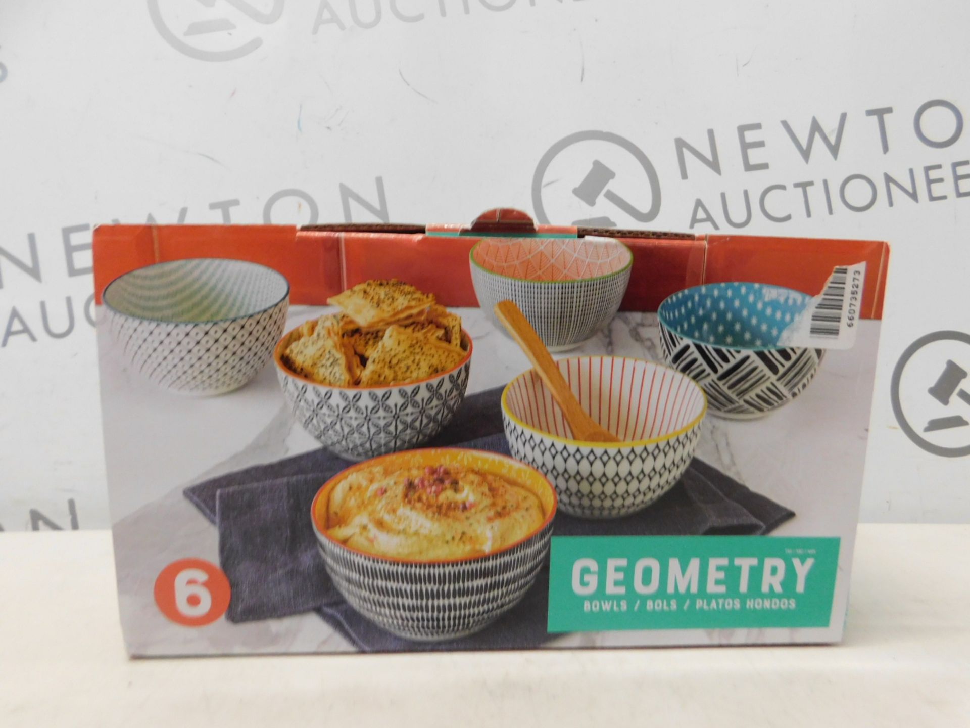 1 BOXED GEOMETRY STONEWARE BOWLS Â£29.99