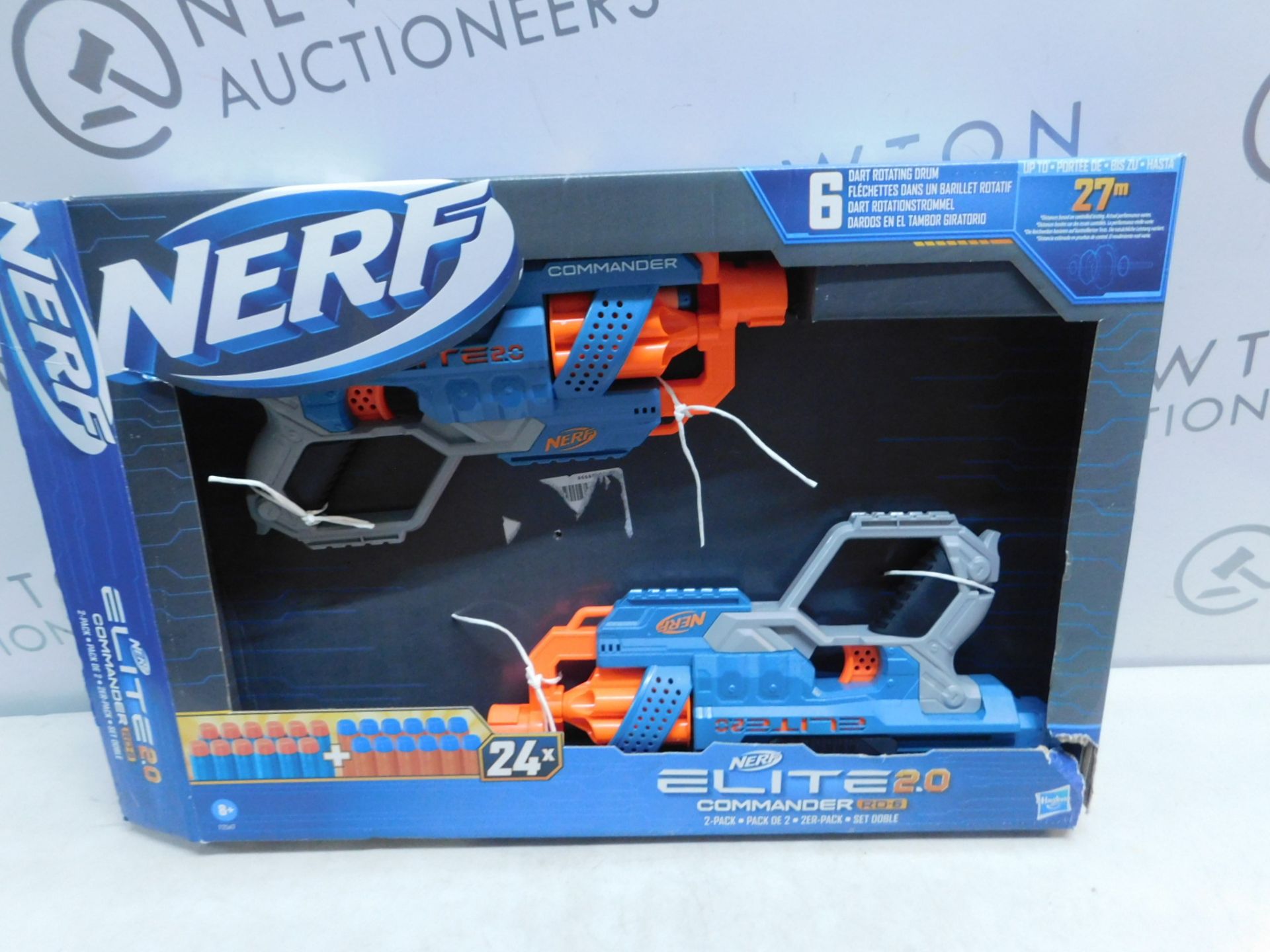 1 BOXED NERF ELITE 2.0 COMMANDER RD 6 RRP Â£19