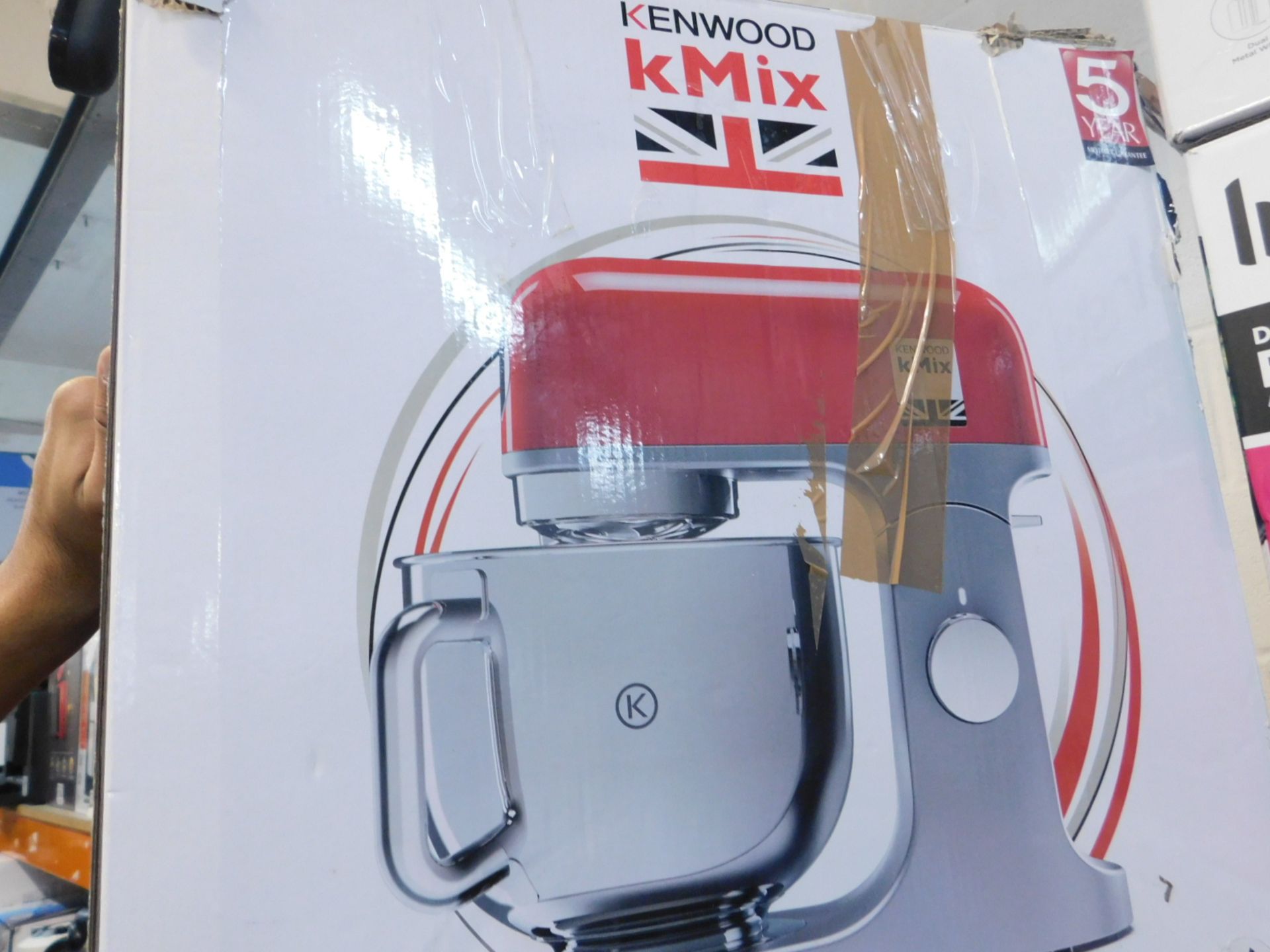 1 BOXED KENWOOD KMIX STAND MIXER MODEL KMX750AAB RRP Â£299