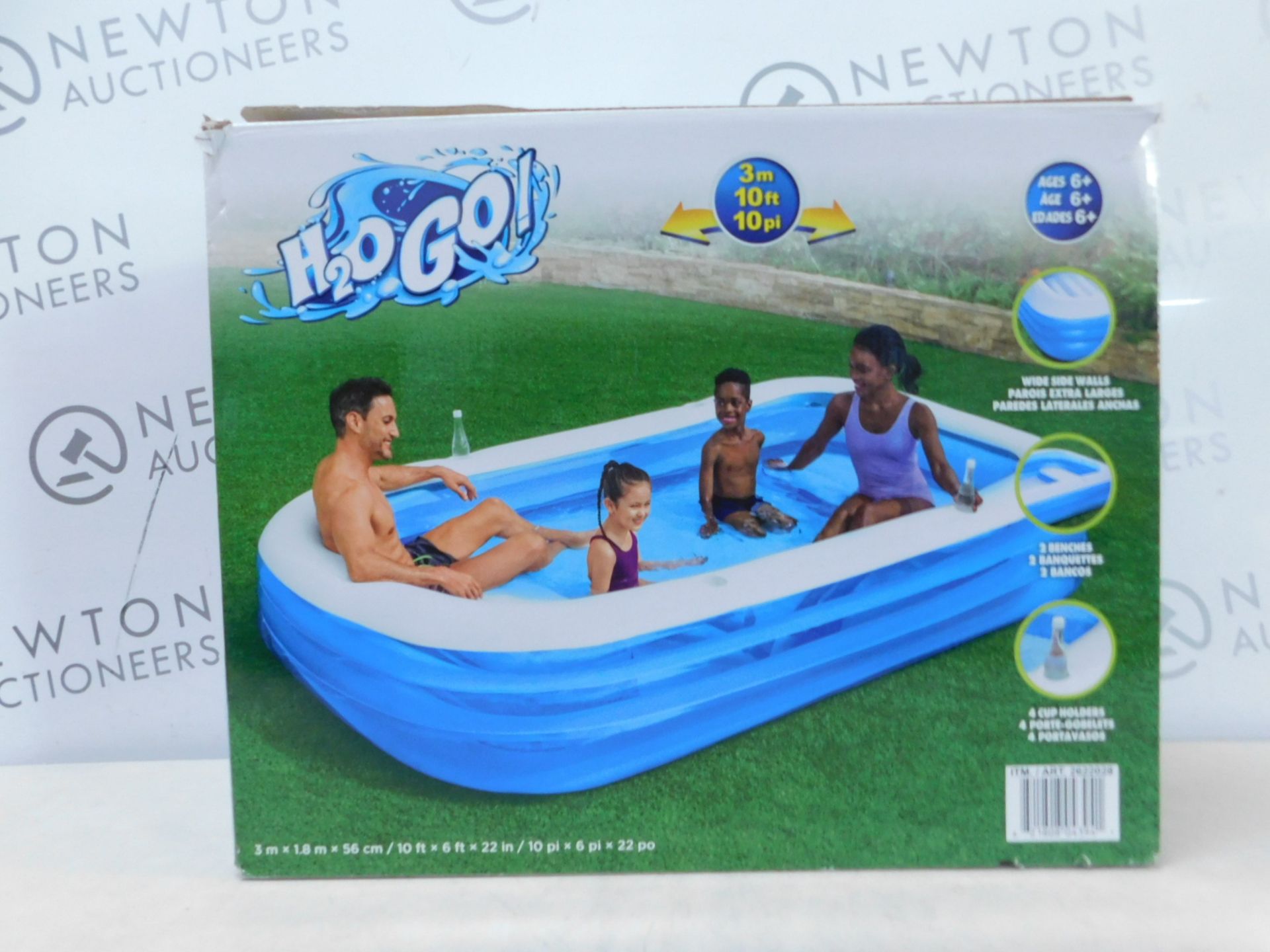 1 BOXED H2O GO SWIMMING POOL RRP Â£19.99