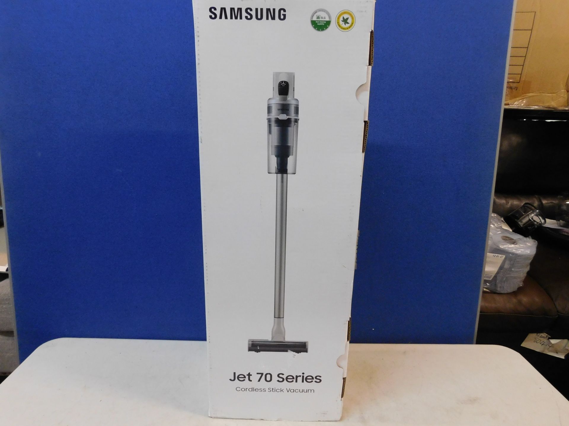 1 BOXED SAMSUNG JET 70 PET CORDLESS VACUUM CLEANER WITH BATTERY AND CHARGER RRP Â£399