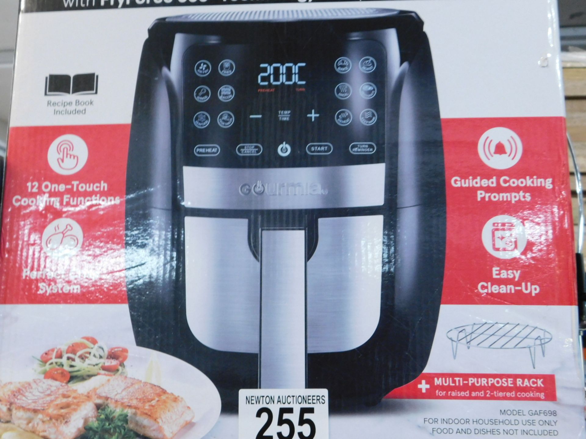 1 BOXED GOURMIA 5.7L DIGITAL AIR FRYER RRP Â£89.99