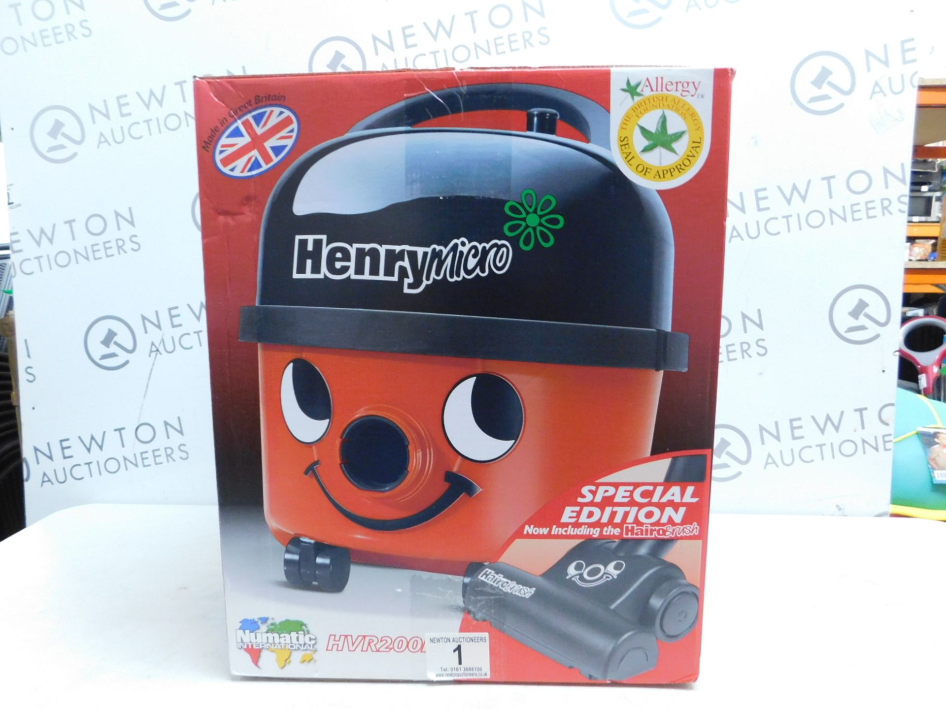 1 BOXED NUMATIC HVR200M HENRY MICRO VACUUM CLEANER WITH ACCESSORIES RRP Â£199.99