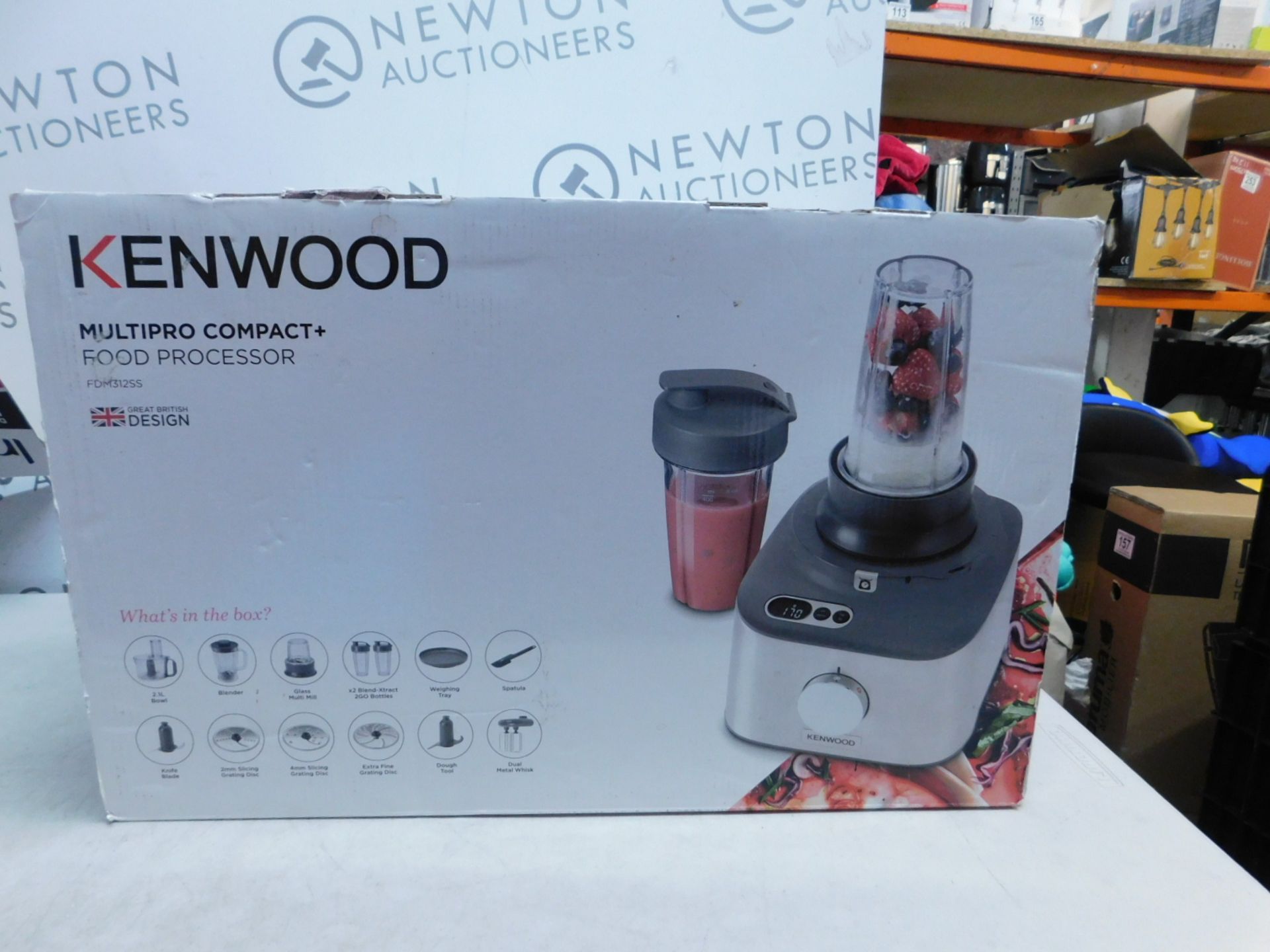 1 BOXED KENWOOD FDM302SS 800W 2.1L MULTI-PRO COMPACT FOOD PROCESSOR RRP Â£129.99