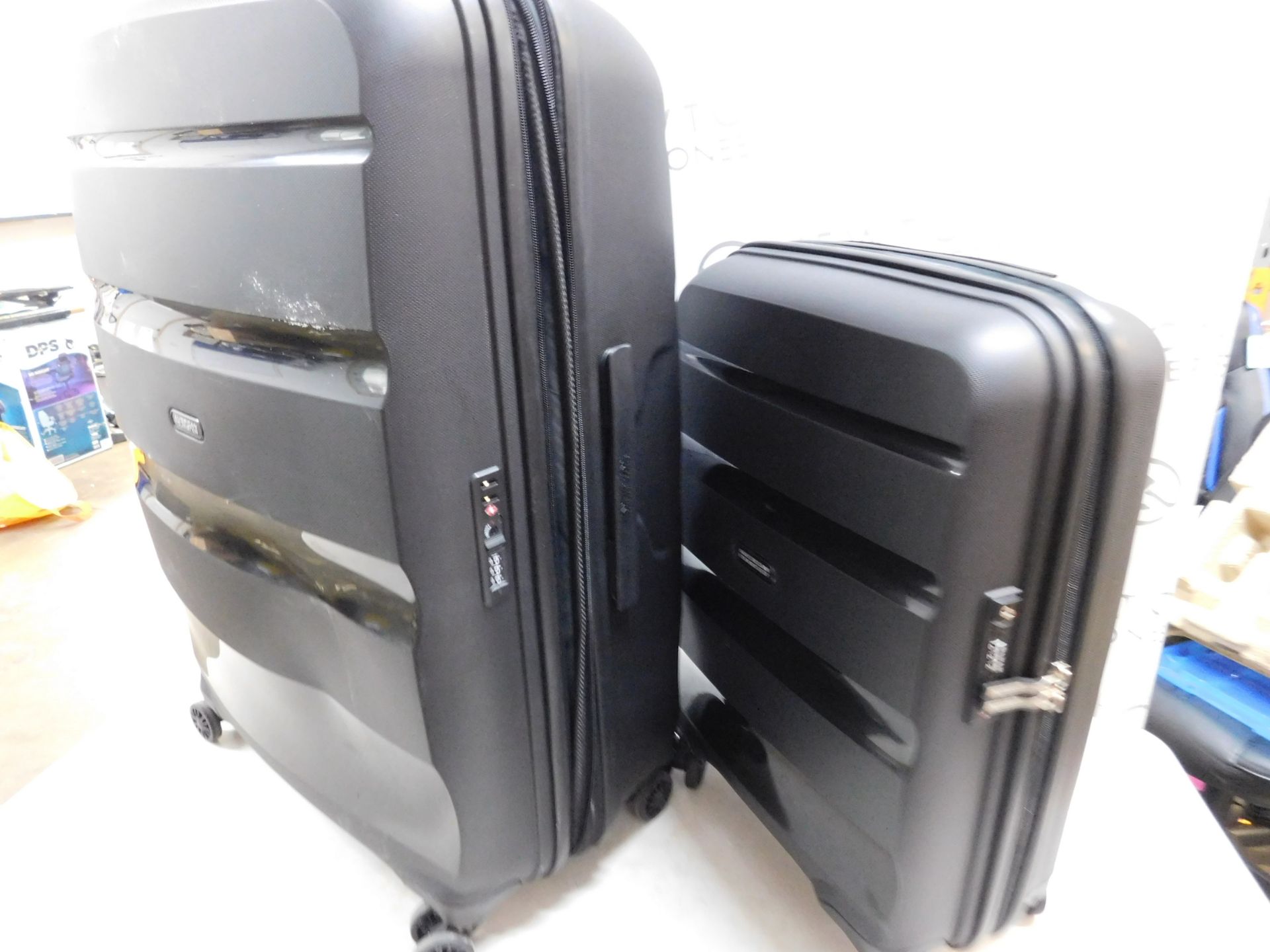 1 AMERICAN TOURISTER VISBY COMBI-LOCK BLACK HARDSIDE PROTECTION LARGE LUGGAGE CASE RRP Â£129.99