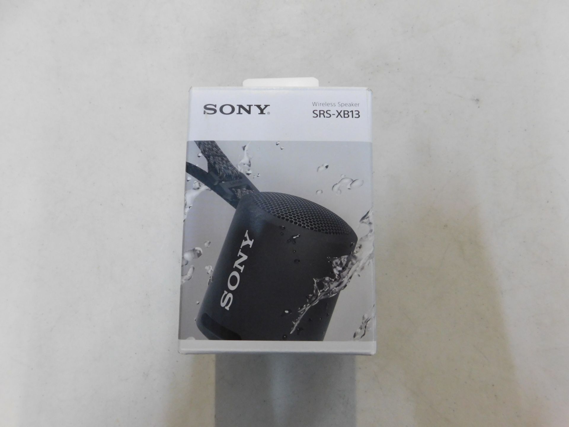 1 BOXED SONY SRS-XB13 EXTRA BASS WIRELESS BLUETOOTH SPEAKER RRP Â£59.99