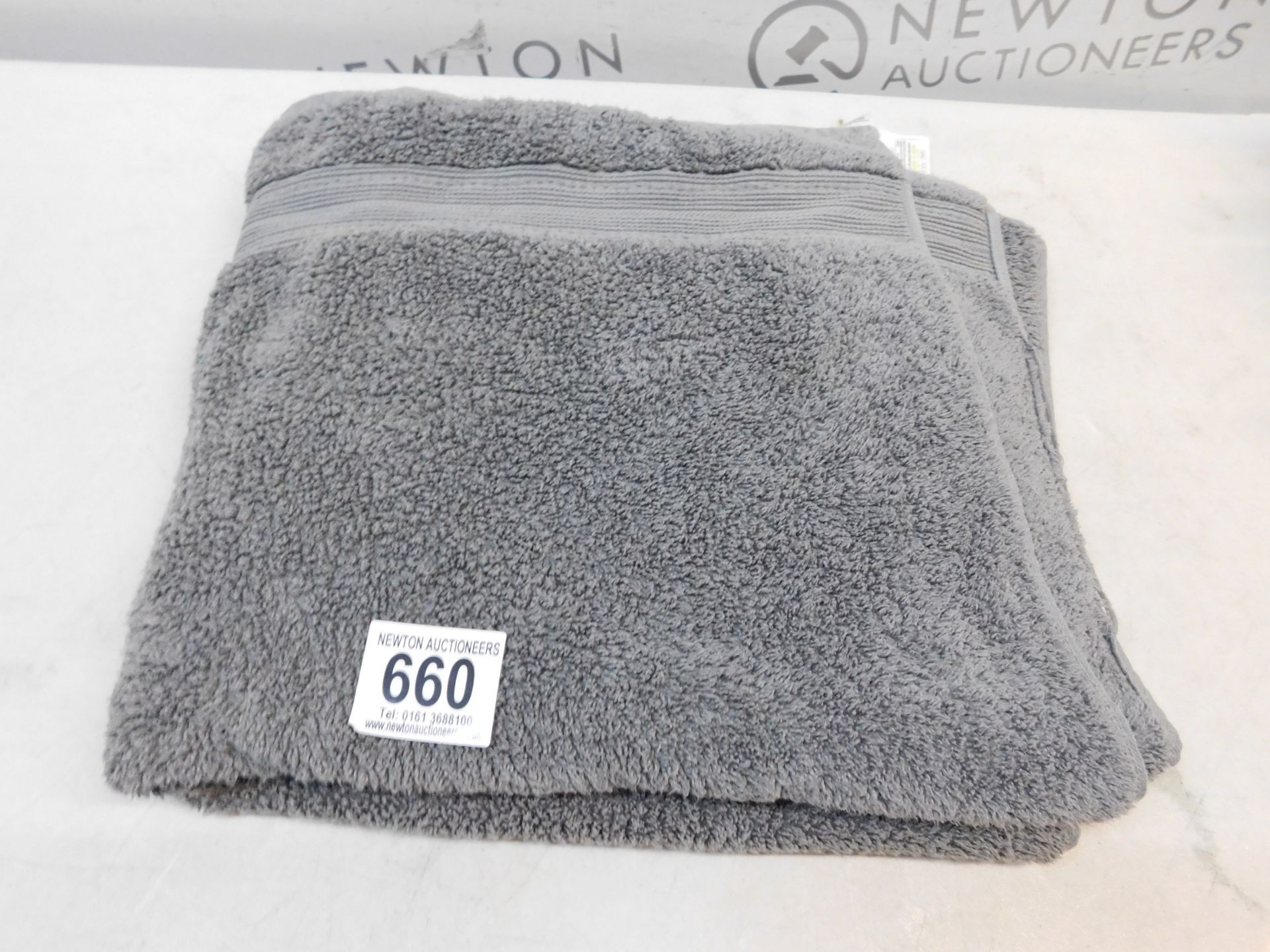 1 CHARISMA GRAY BATH TOWEL RRP £19