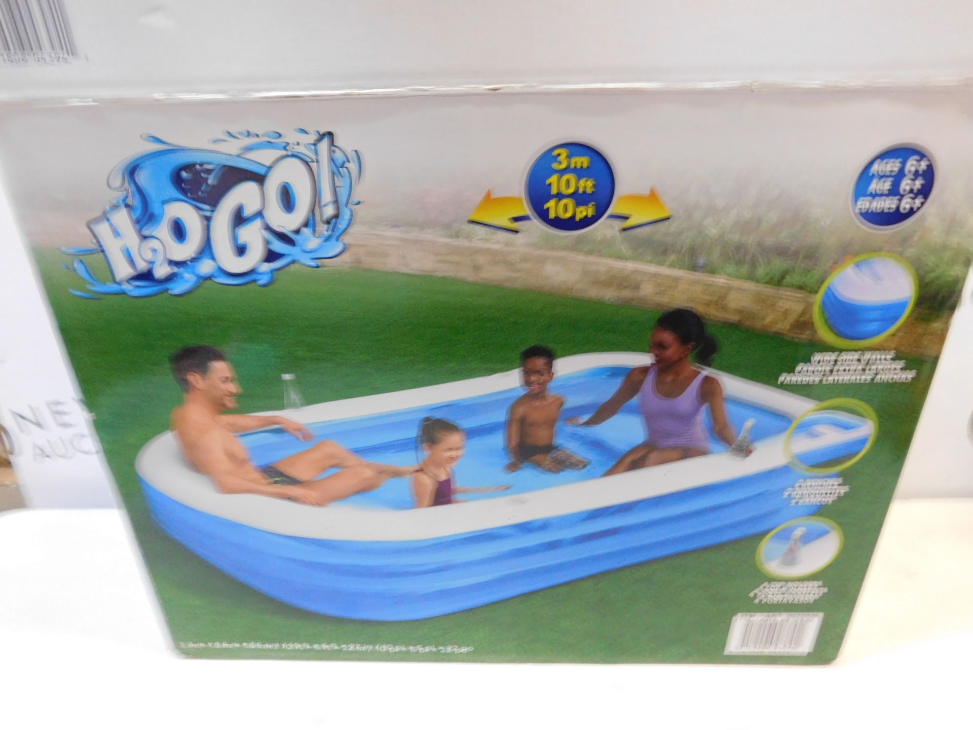 1 BOXED H2O GO SWIMMING POOL RRP £19.99