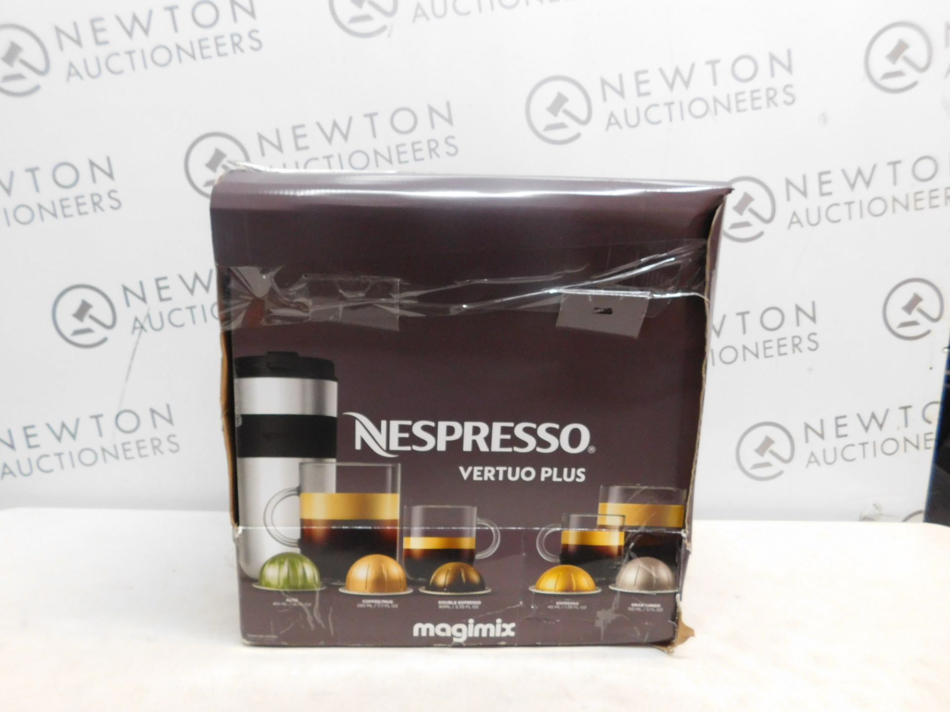 1 BOXED NESPRESSO VERTUO PLUS 11399 COFFEE MACHINE BY MAGIMIX RRP Â£129