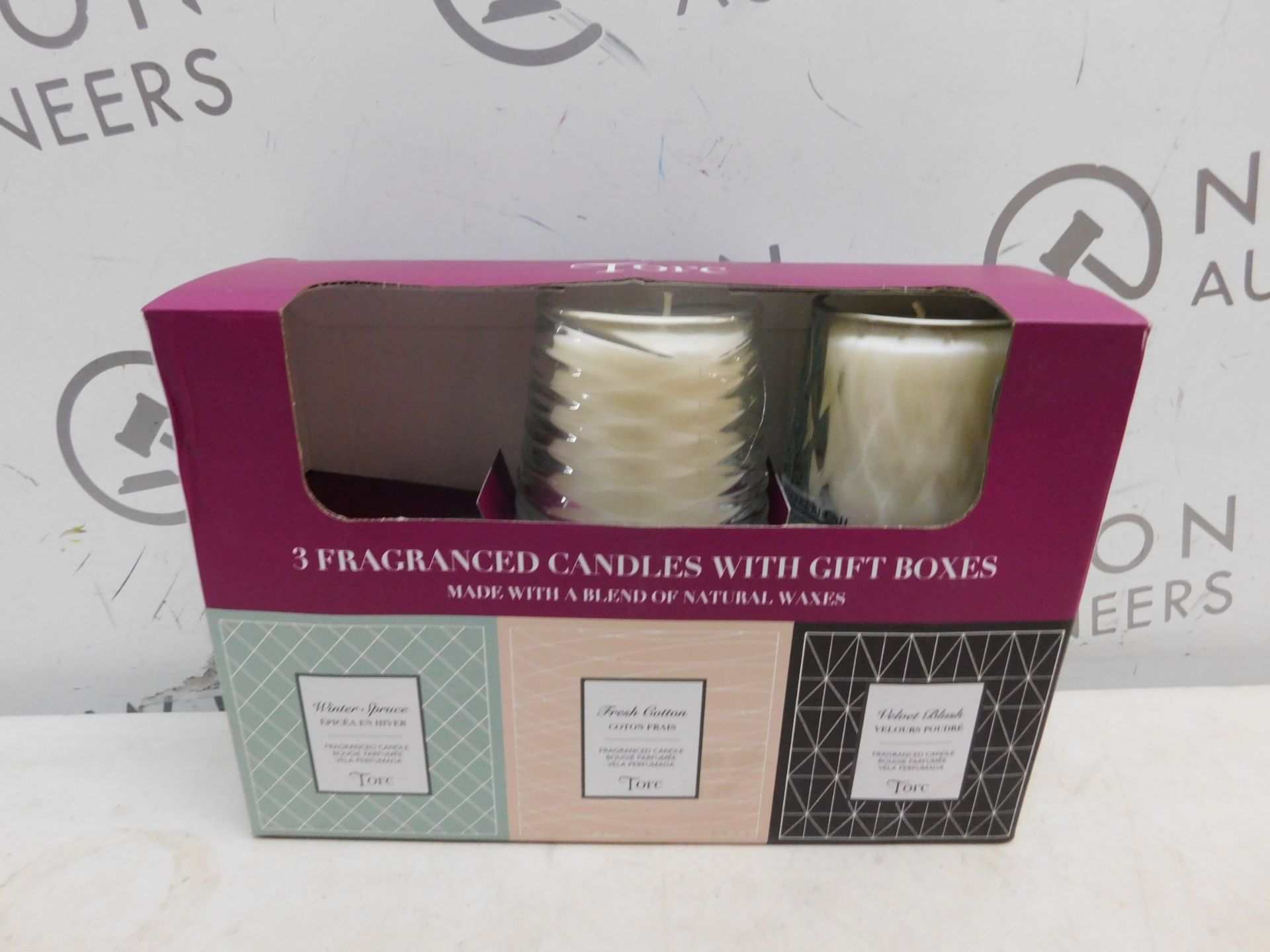 1 BOXED TORC FRAGRANCE CANDLES RRP Â£39.99