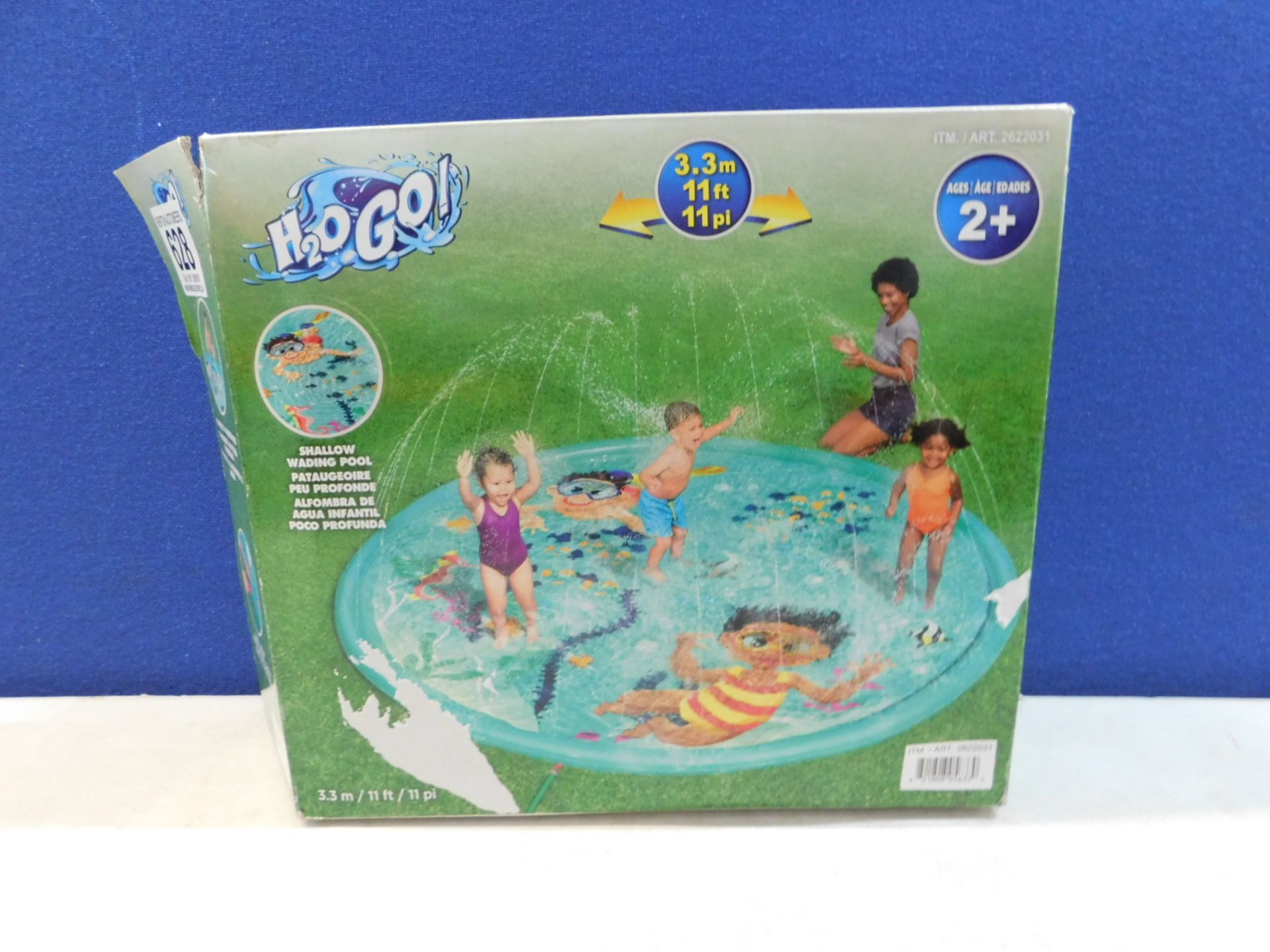 1 BOXED H2OGO! UNDERWATER ADVENTURE 11' SPRINKLER PAD RRP Â£39