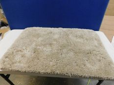 1 CHARISMA TRUSOFT LUXURIOUS BEIGE BATH MAT RRP Â£27.99