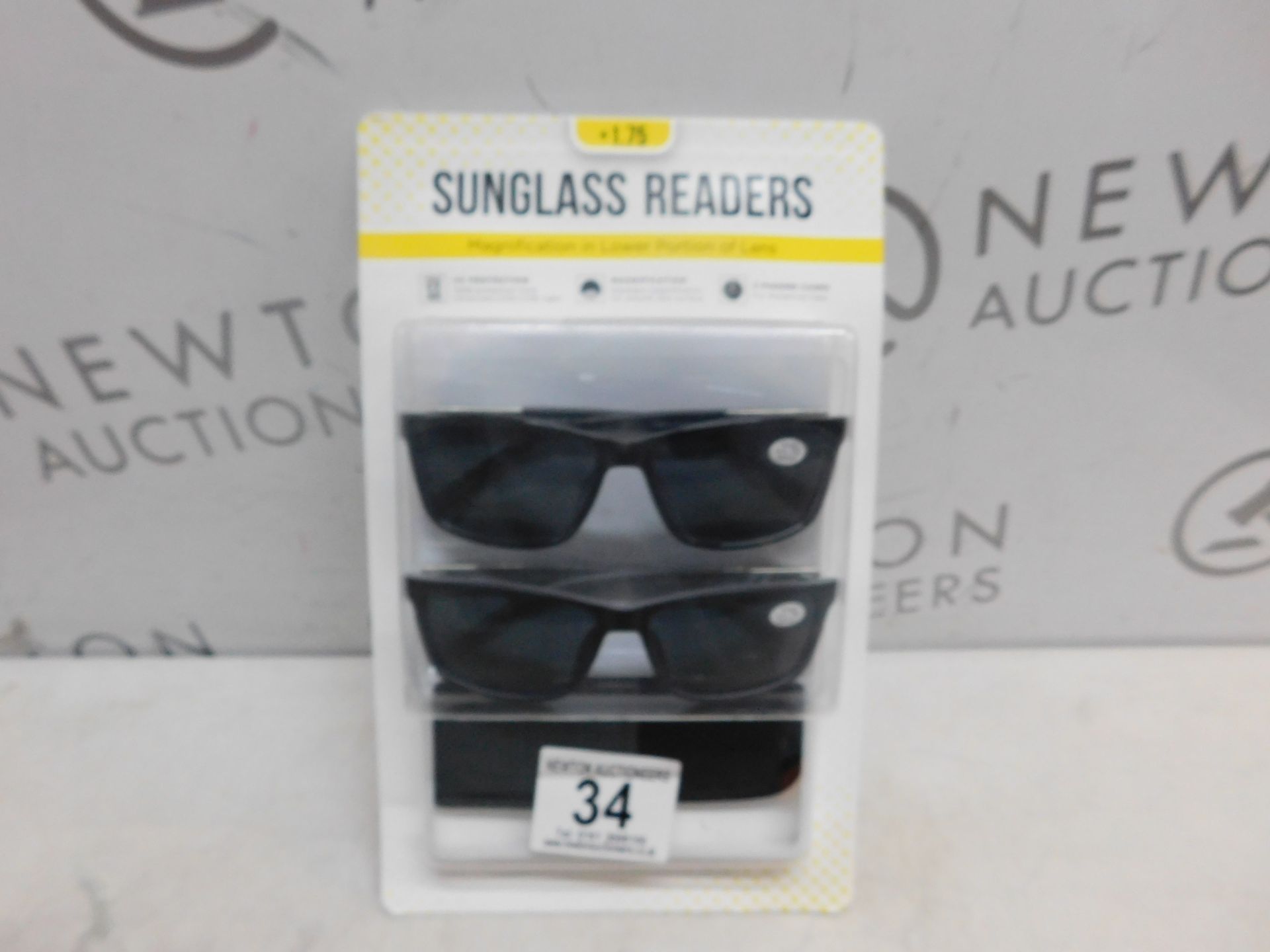 1 BRAND NEW PACK OF SUNGLASS READERS IN +1.75 STRENGTH RRP Â£19.99