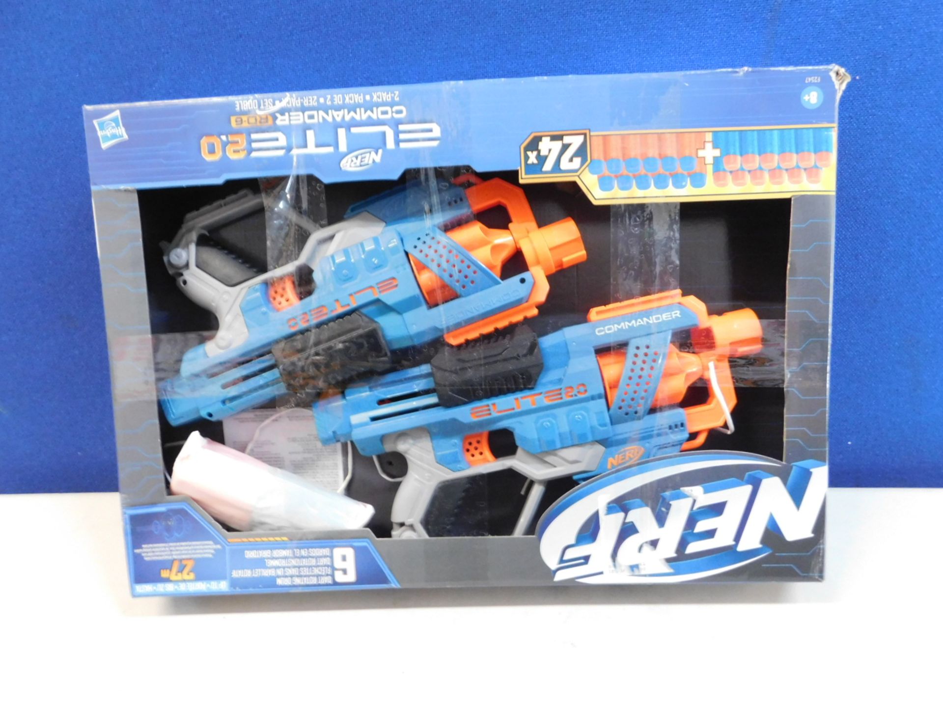 1 BOXED SET OF 2 NERF N-STRIKE ELITE DISRUPTOR RRP Â£29.99