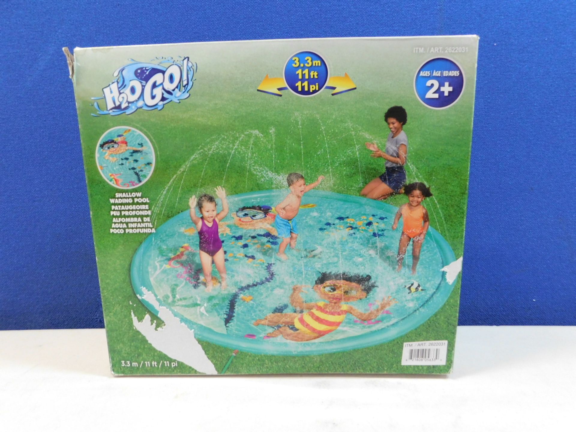 1 BOXED H2OGO! UNDERWATER ADVENTURE 11' SPRINKLER PAD RRP Â£39