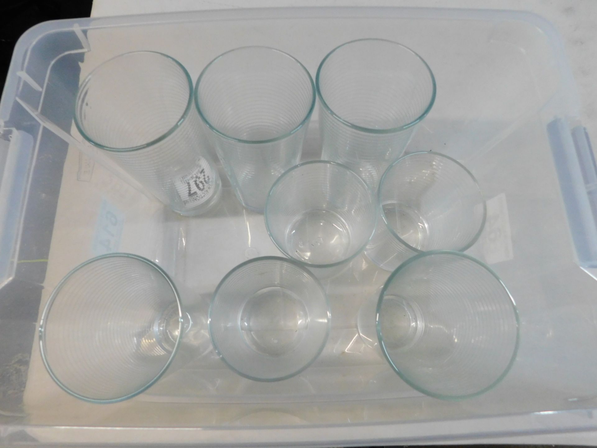 1 PASABAHCE DISHWASHER SAFE GLASSWARE SET RRP Â£29.99