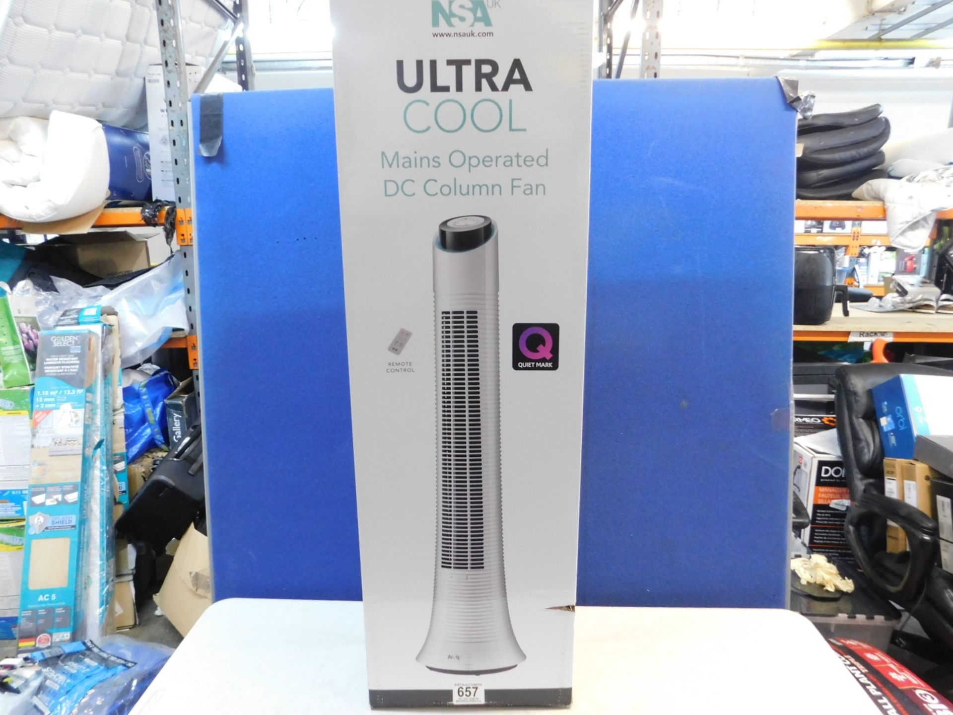 1 BOXED NSA ULTRA COOL COLUMN FAN RRP Â£149