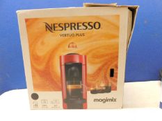 1 BOXED NESPRESSO VERTUO PLUS 11399 COFFEE MACHINE BY MAGIMIX RRP Ã‚Â£129