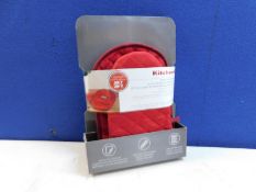 1 PACKED KITCHENAID 3PC KITCHEN SET WITH SILICONE RRP Â£29.99