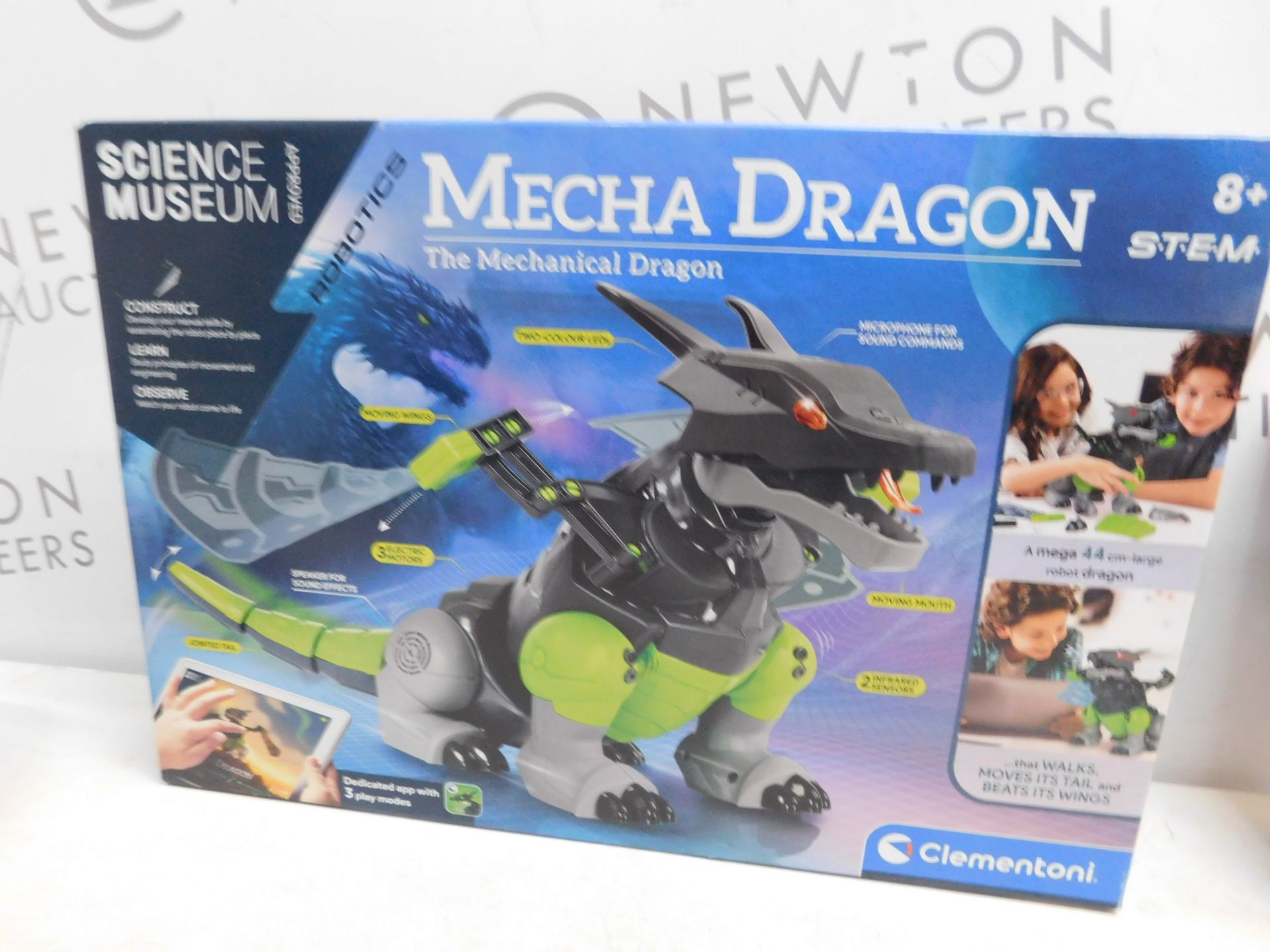 1 BOXED CLEMENTONI SCIENCE MUSEUM MECHA THE MECHANICAL DRAGON RRP Â£39