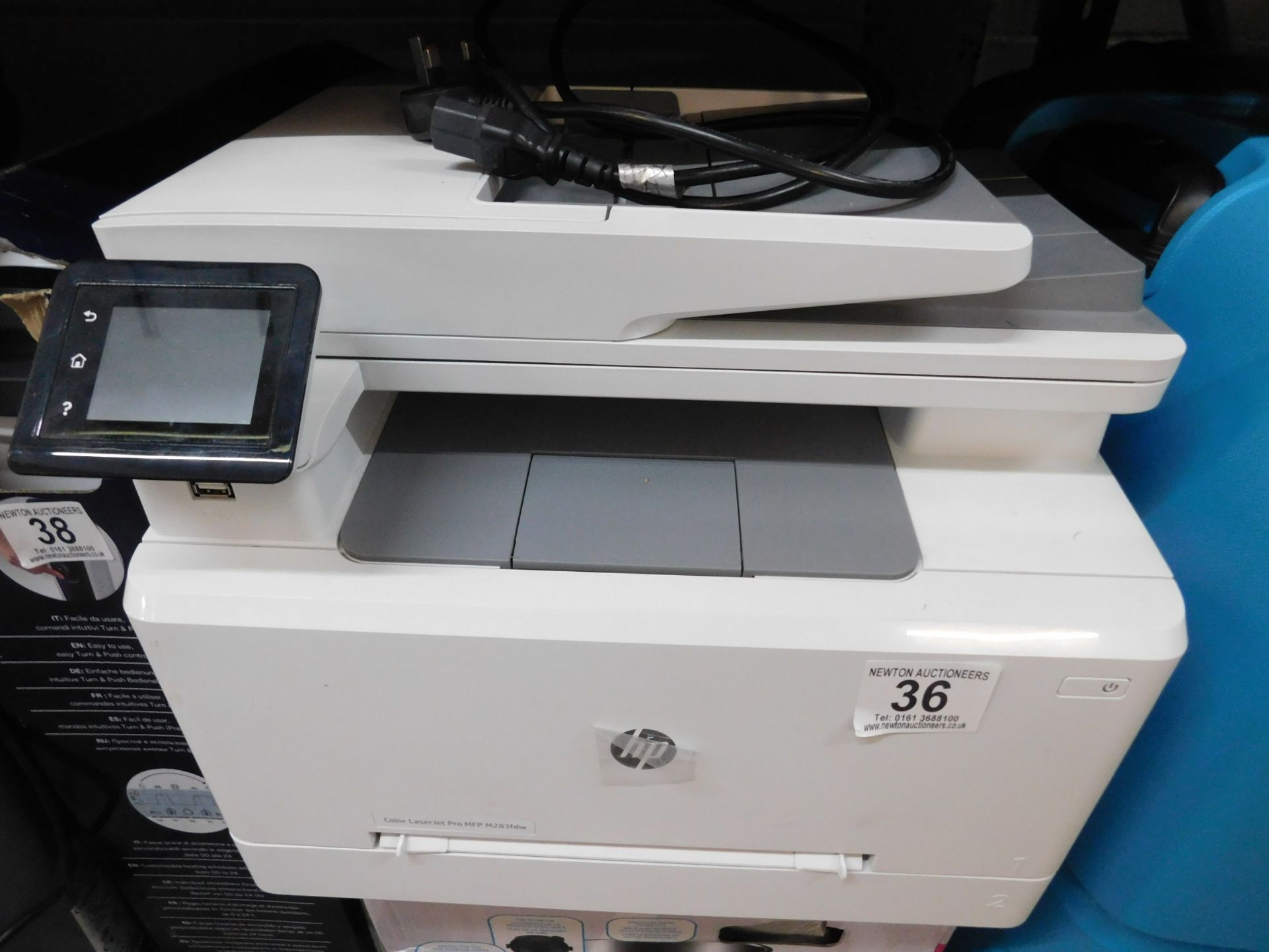 1 HP COLOR LASERJET PRO MFP M283FDW ALL-IN-ONE WIRELESS LASER PRINTER WITH FAX RRP Â£399