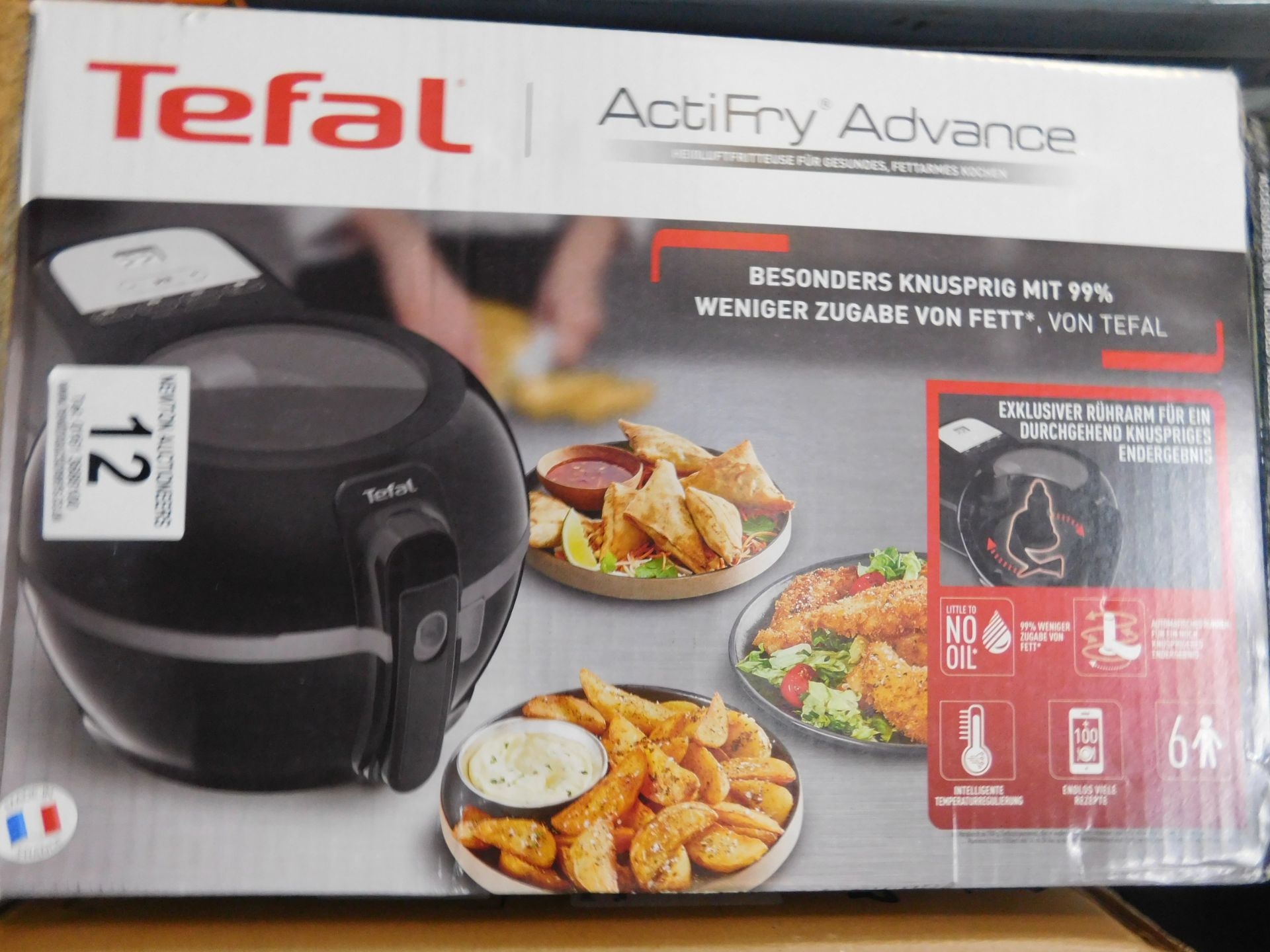 1 BOXED TEFAL ACTIFRY ADVANCE AIR FRYER RRP Â£199