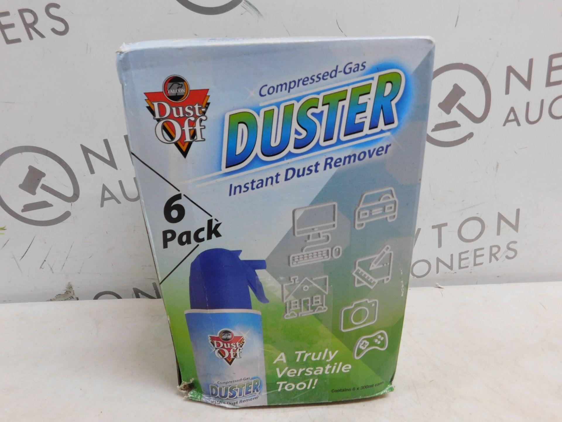 1 BOXED SET OF 6 DUST OFF DUSTER SPRAY CANS RRP Â£39